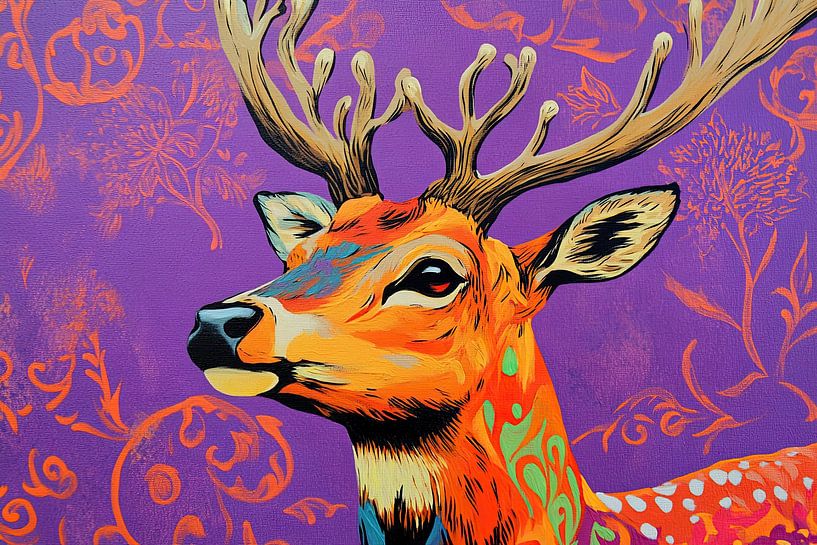 Hert | Kleur Hert van OMG Art