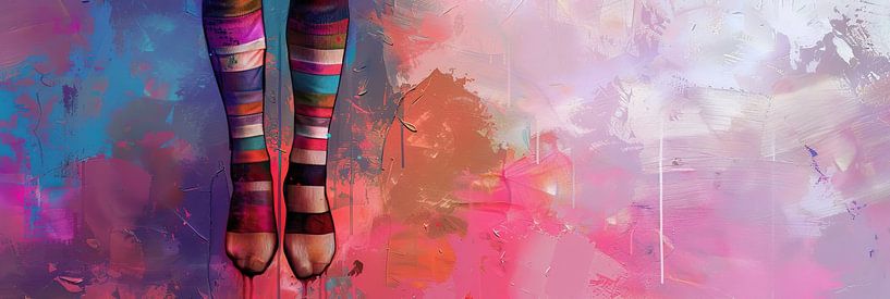 Legs and feet by Eye catching paintings