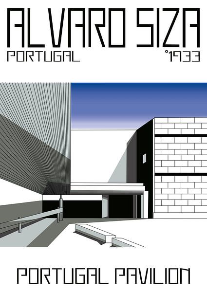 Alvaro Siza 5 - Air with text by TAAIDesign