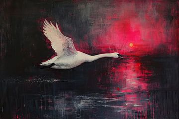 Neon Swan | Scarlet Reflection Quest (quête du reflet écarlate) sur Kunst Kriebels