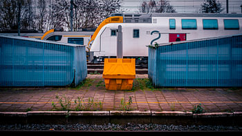 Le calme à la gare