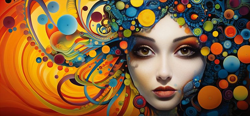 Colourful Psychedelia by Amanda Moore