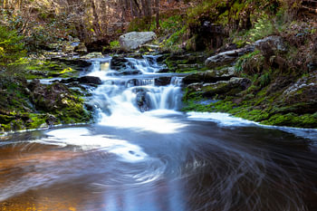Wasserfall in Hoëgne (Ardennen Belgien)