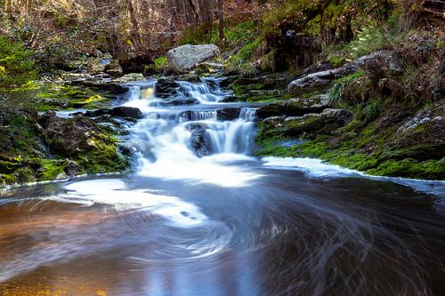 waterfall in Hoëgne (Ardennes Belgium)