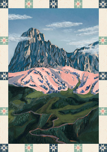 Das majestätische Alpental
