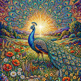 Peacock – Vibrant splendour by Max Steinwald