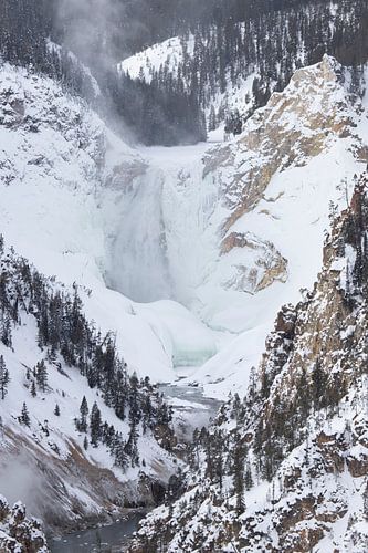 Lower Falls in the winter