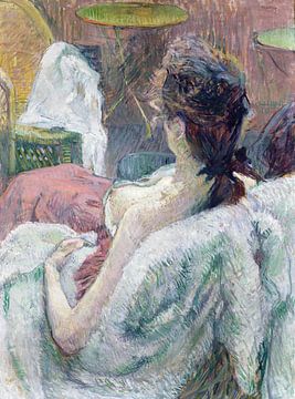 Henri de Toulouse-Lautrec-Het Model Resting
