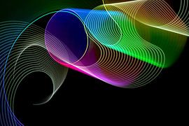 Malen mit Licht - Bögen von Charlotte Bakker