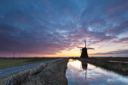 Hempenserpolder mill by Ron Buist