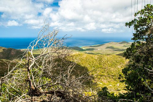 Uitzicht Christoffelberg Curacao