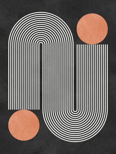 Circles and lines 11 by Vitor Costa