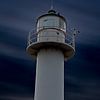 der Leuchtturm von Nieuwpoort entlang der belgischen Küste, Belgien von Fotografie Krist / Top Foto Vlaanderen