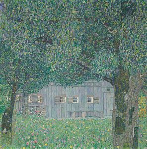 Boerderij in Buchberg, Gustav Klimt
