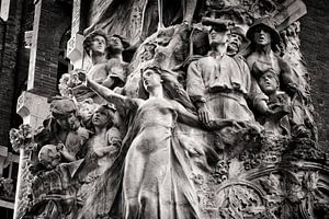 Schwarzweiss-Fotografie: Barcelona - Palau de la Música Catalana