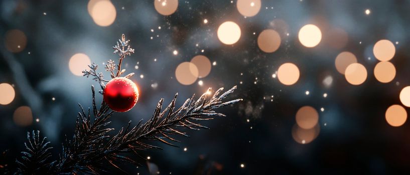 Weihnachten Glanz von Poster Art Shop