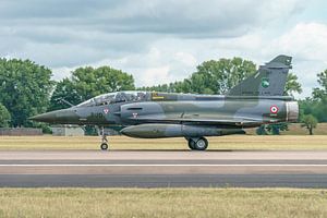 Dassault Mirage 2000D der französischen Luftwaffe ist gelandet.