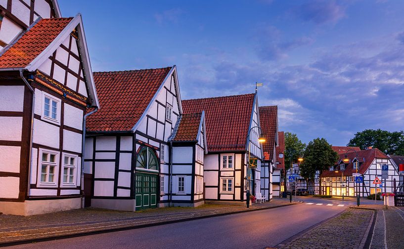 Fachwerkhäuser in Rheda-Wiedenbrück, Deutschland von Adelheid Smitt