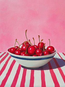 a Very Cherry Still Life van J.O. Han