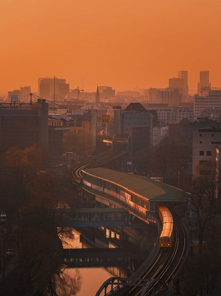Coucher de soleil à Berlin par Patrick Noack