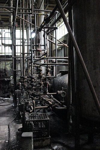 verlaten fabriek, urbex