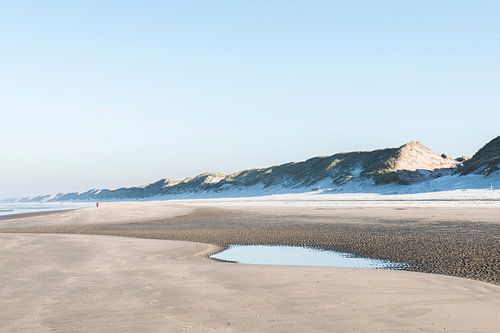 Bevroren strand (Wijk aan Zee)