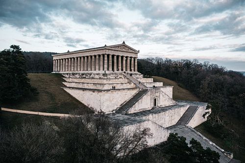 Walhalla Donaustauf near Regensburg on the Danube in Bavaria Ger