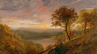 Jasper Francis Cropsey-Greenwood Lake. van finemasterpiece thumbnail