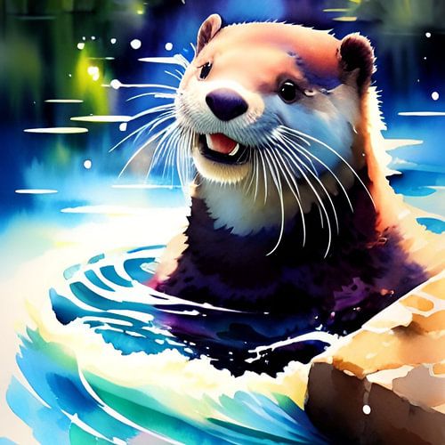Cute otter 1