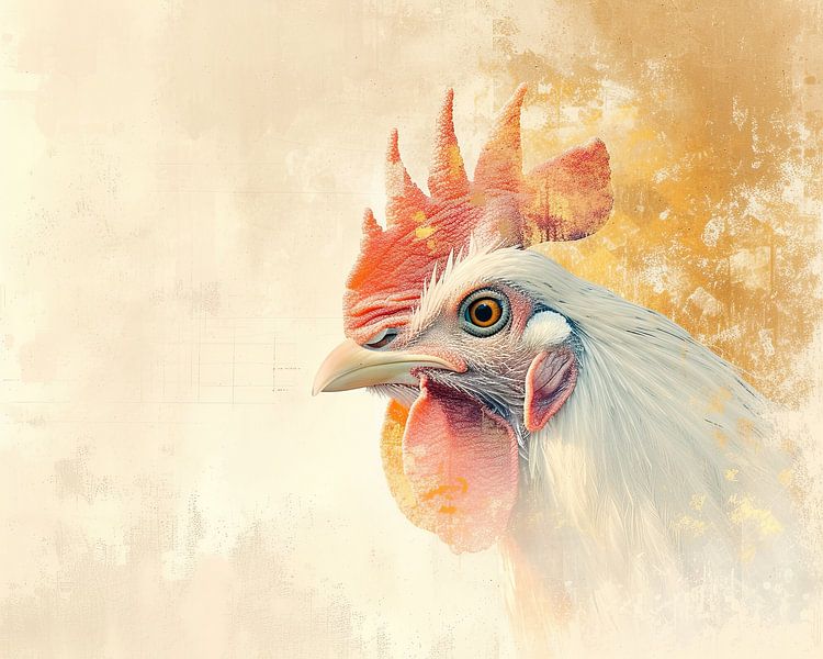 The Watchful Guardian Stares by Eye catching paintings
