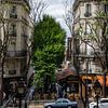 Stadtbild Montmartre, Paris von Sean Vos