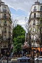 Stadtbild Montmartre, Paris von Sean Vos Miniaturansicht