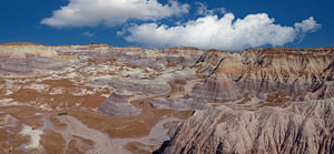 Painted Desert, Arizona USA. Weitwinkelfoto