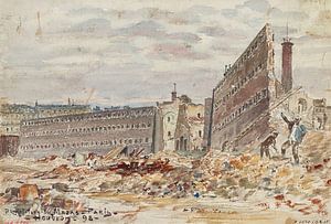 Frederic Houbron - Démolition de la prison Mazas, 23, 25 boulevard Diderot (ancien boulevard Mazas)