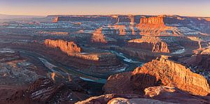 Winter Sonnenaufgang Dead Horse Point State Park, Utah