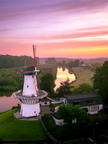 Mill The Butterfly at sunrise