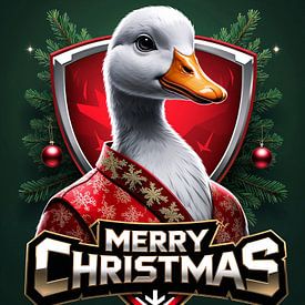 Joyeux Noël l'oie sur Liona Toussaint