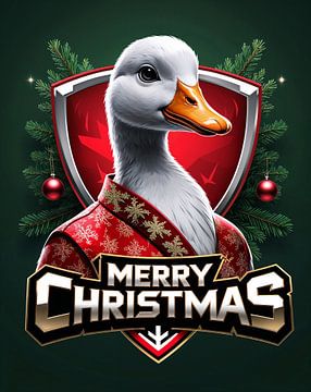 Merry Christmas goose by Liona Toussaint