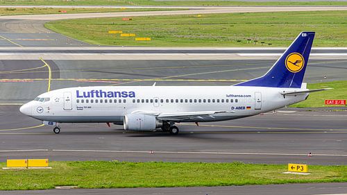 Lufthansa-Passagierflugzeug Boeing 737-300.