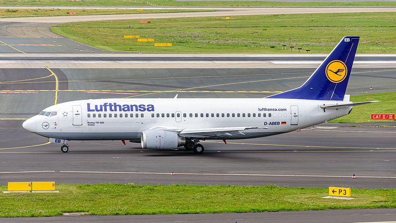 Lufthansa Boeing 737-300 passenger jet. by Jaap van den Berg