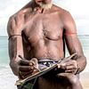 The Beachman, Dar es Salaam, Tanzania van Jeroen Middelbeek
