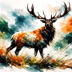 Hirsch von Linda de Klein