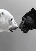 Eisbär & Panther – Begegnung der Gegensätze