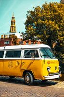 Pottebakkersrijge Gele VW Bus