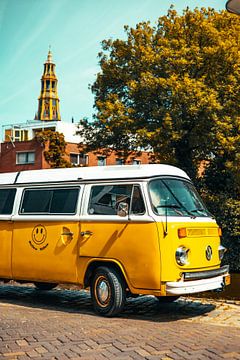 Pottebakkersrijge Yellow VW Bus (en anglais) sur Stadspronk