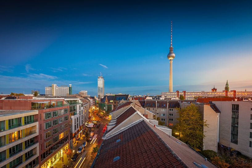 Berlin in the evening by Jan Schuler