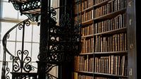 Treppe in der Bibliothek des Trinity College