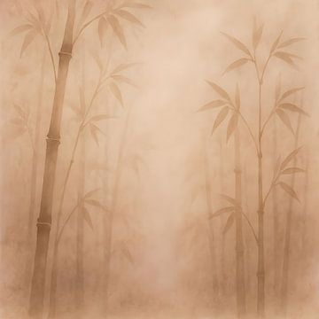 Japandi stijl bamboe van FoXo Art