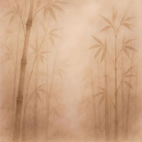 Bambus im Japandi-Stil von FoXo Art