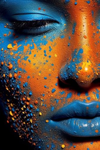 Bodypaint Vrouw